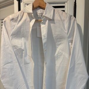 NWT J Crew Women’s Blouse with Feather Trim